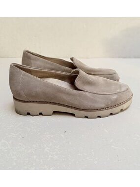 Vionic Orthaheel Kensley Womens Suede Slip On Loafers Shoes Womens 6 Comfort